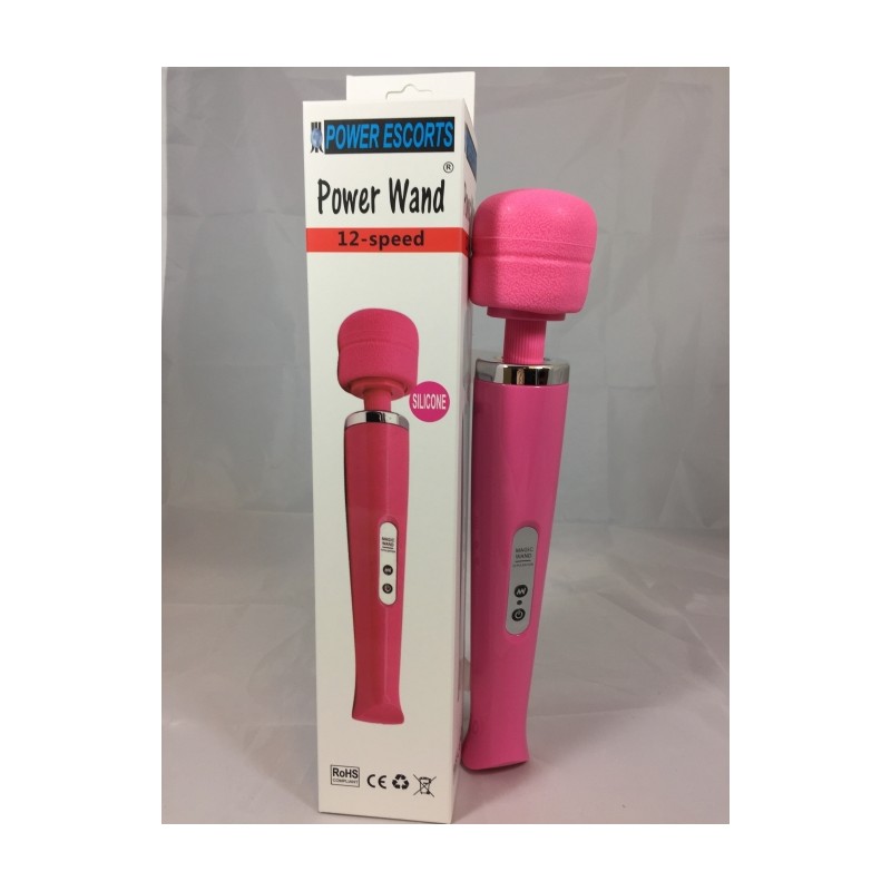 Powerwand  pink eu plug big size wand massager